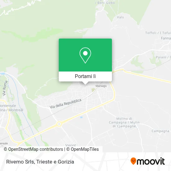 Mappa Rivemo Srls