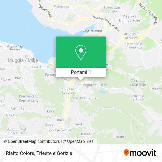 Mappa Rialto Colors