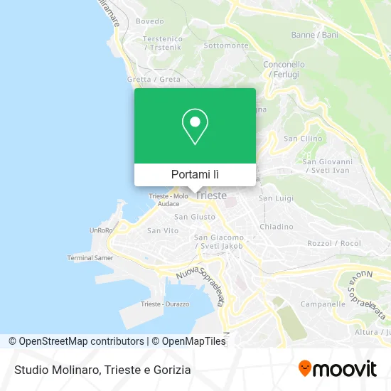 Mappa Studio Molinaro