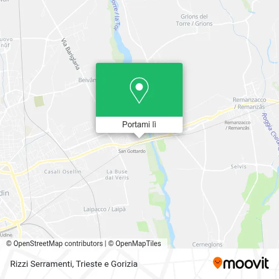 Mappa Rizzi Serramenti