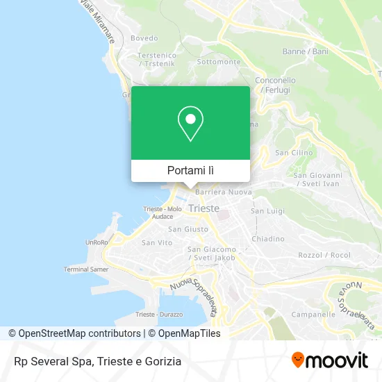 Mappa Rp Several Spa