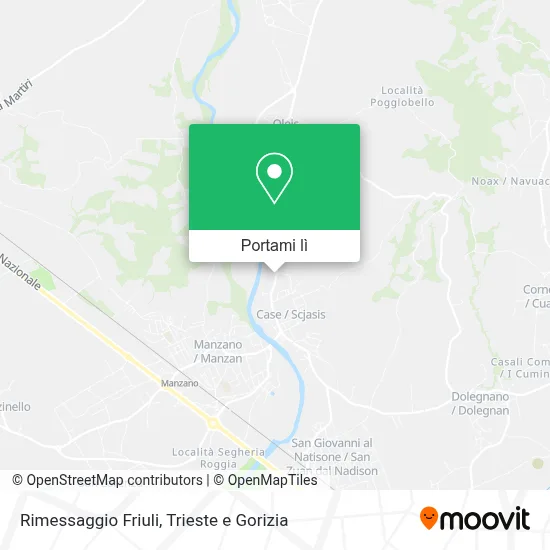 Mappa Rimessaggio Friuli