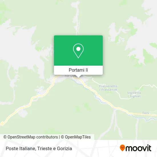 Mappa Poste Italiane