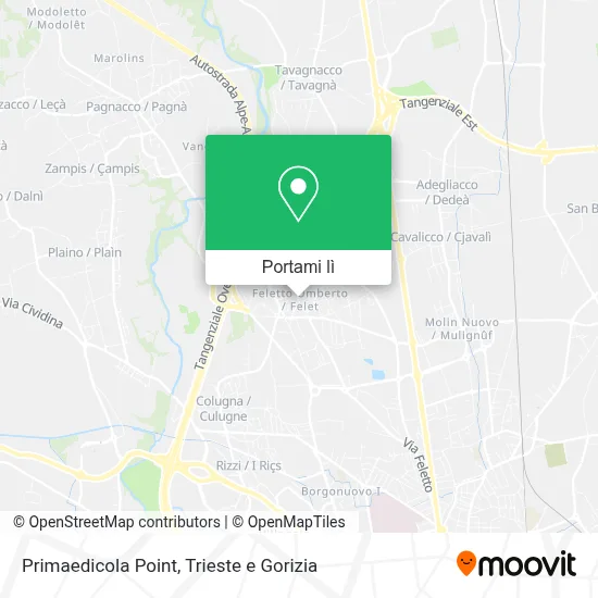 Mappa Primaedicola Point