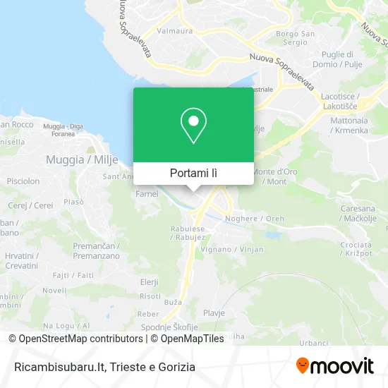 Mappa Ricambisubaru.It