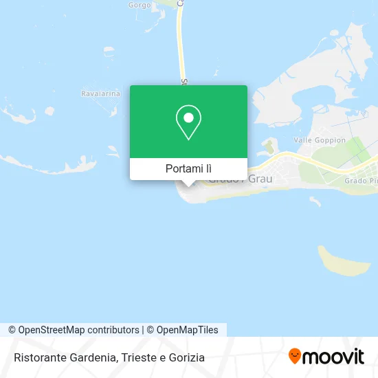 Mappa Ristorante Gardenia