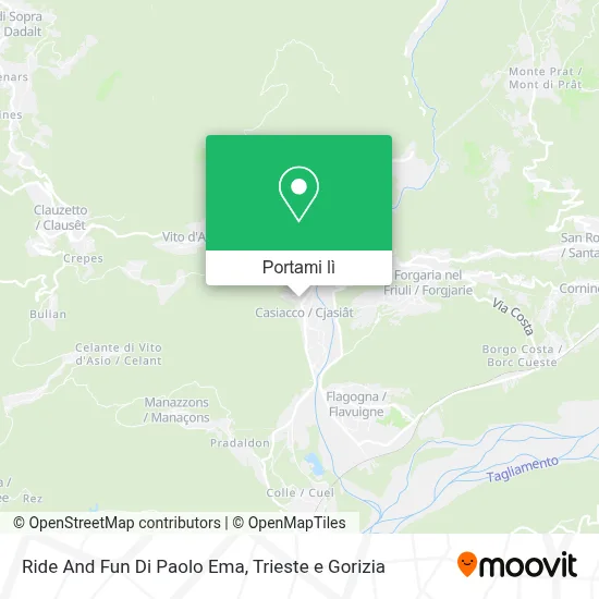 Mappa Ride And Fun Di Paolo Ema