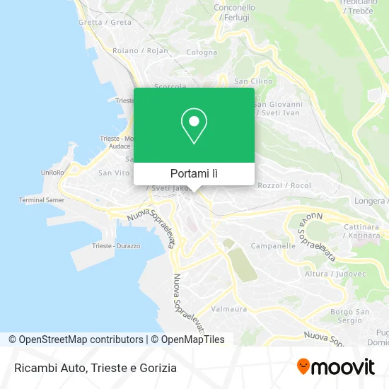 Mappa Ricambi Auto
