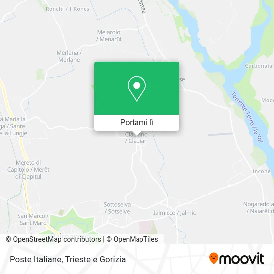Mappa Poste Italiane