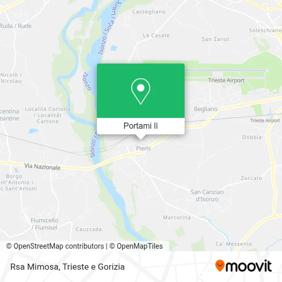 Mappa Rsa Mimosa