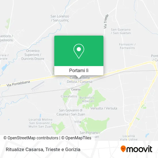 Mappa Ritualize Casarsa