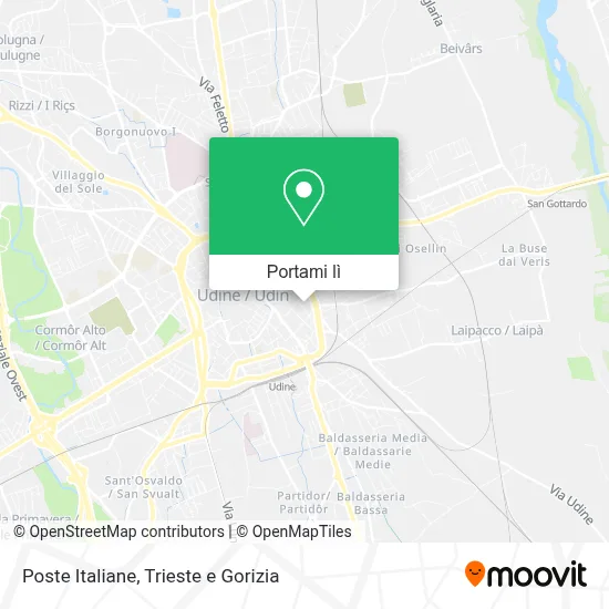 Mappa Poste Italiane