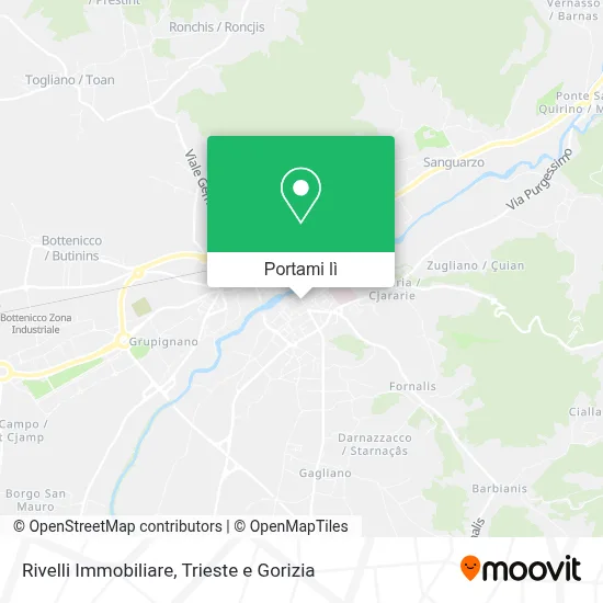 Mappa Rivelli Immobiliare