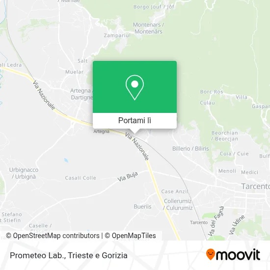 Mappa Prometeo Lab.