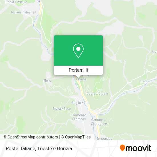 Mappa Poste Italiane