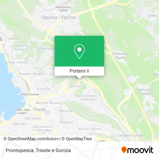 Mappa Prontopesca