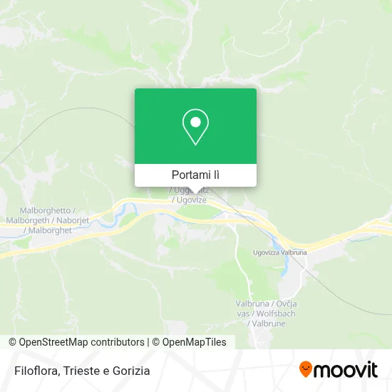 Mappa Filoflora