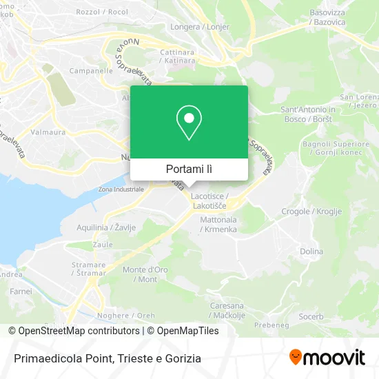 Mappa Primaedicola Point