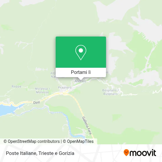 Mappa Poste Italiane