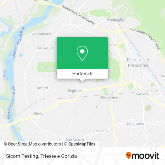 Mappa Sicom Testing