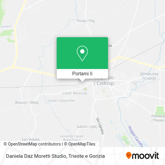 Mappa Daniela Daz Moretti Studio