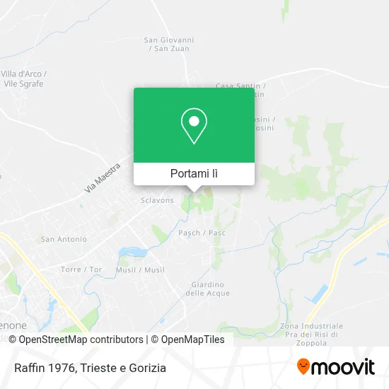 Mappa Raffin 1976