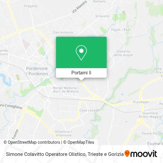 Mappa Simone Colavitto Operatore Olistico