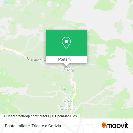 Mappa Poste Italiane