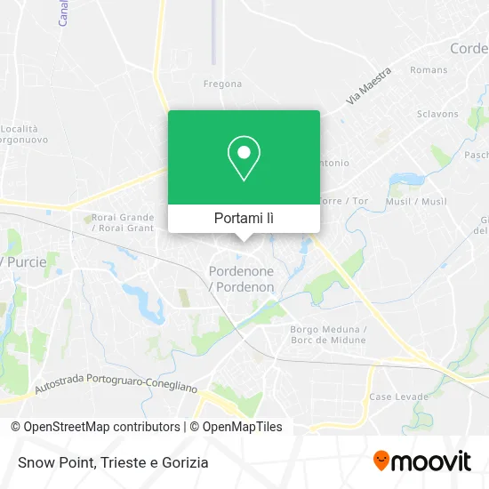 Mappa Snow Point