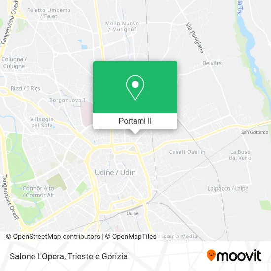 Mappa Salone L'Opera