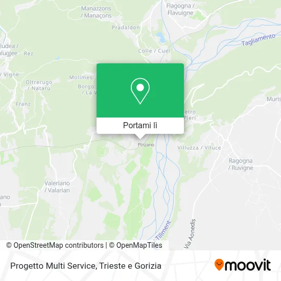 Mappa Progetto Multi Service