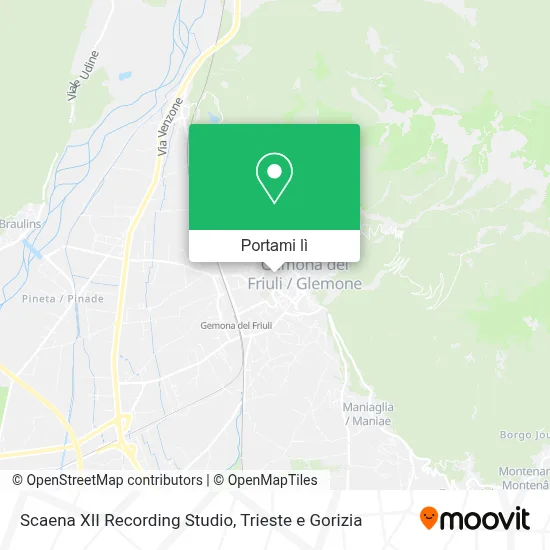 Mappa Scaena XII Recording Studio