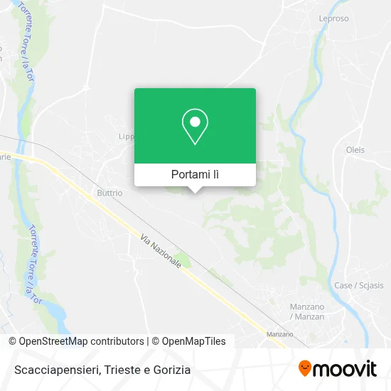 Mappa Scacciapensieri