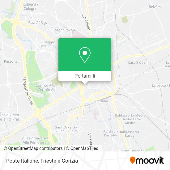 Mappa Poste Italiane