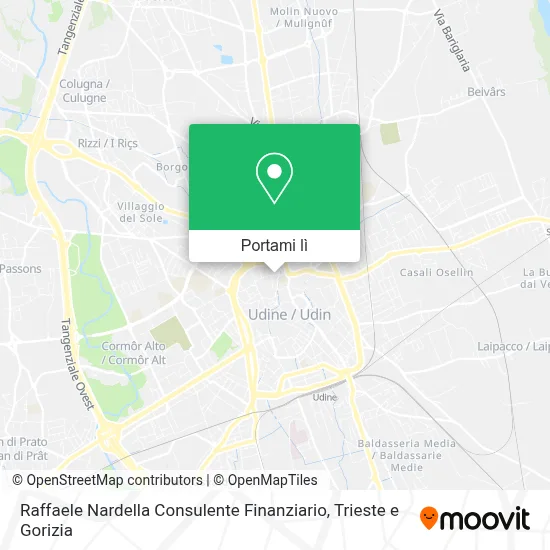 Mappa Raffaele Nardella Consulente Finanziario