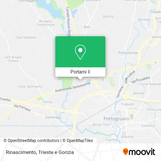 Mappa Rinascimento