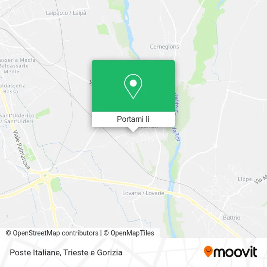 Mappa Poste Italiane