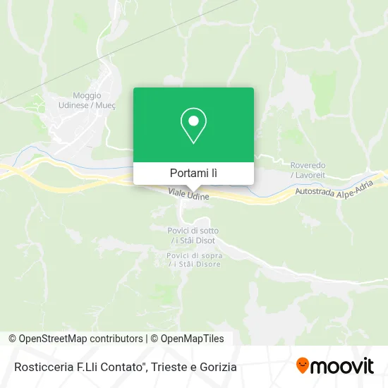 Mappa Rosticceria F.Lli Contato"