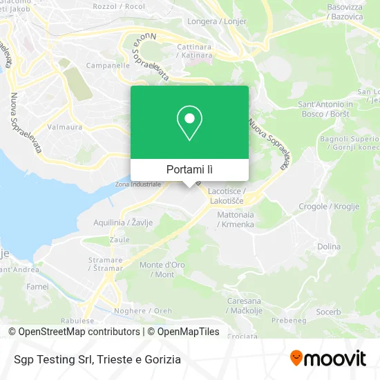 Mappa Sgp Testing Srl