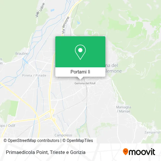 Mappa Primaedicola Point