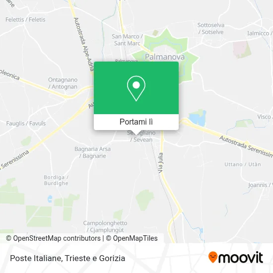Mappa Poste Italiane