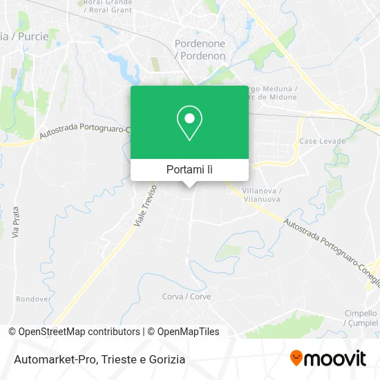Mappa Automarket-Pro