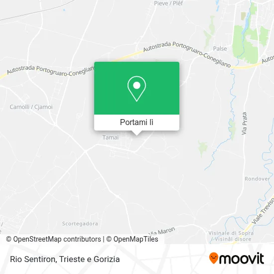 Mappa Rio Sentiron