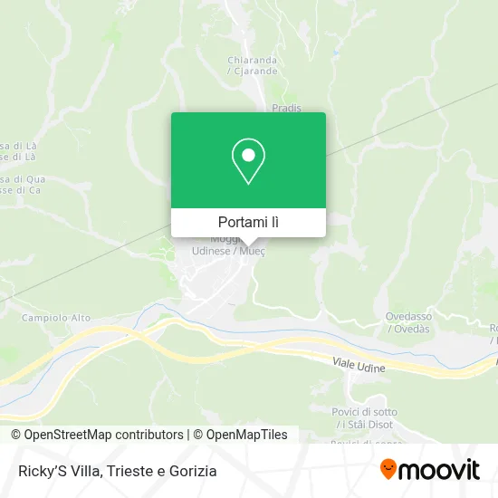 Mappa Ricky’S Villa