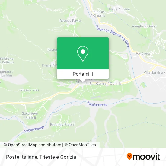 Mappa Poste Italiane