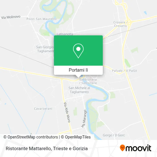 Mappa Ristorante Mattarello