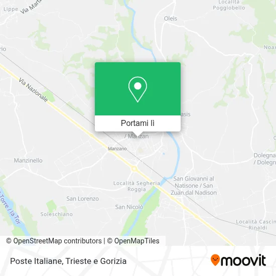 Mappa Poste Italiane