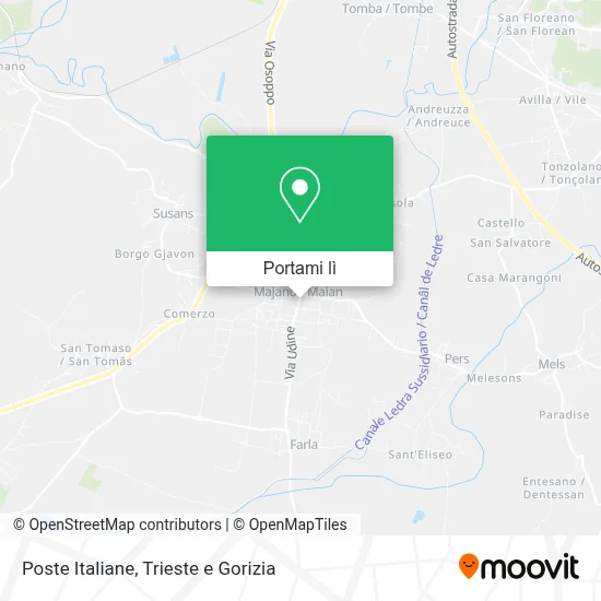 Mappa Poste Italiane