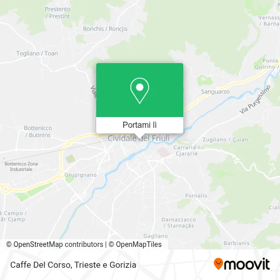 Mappa Caffe Del Corso