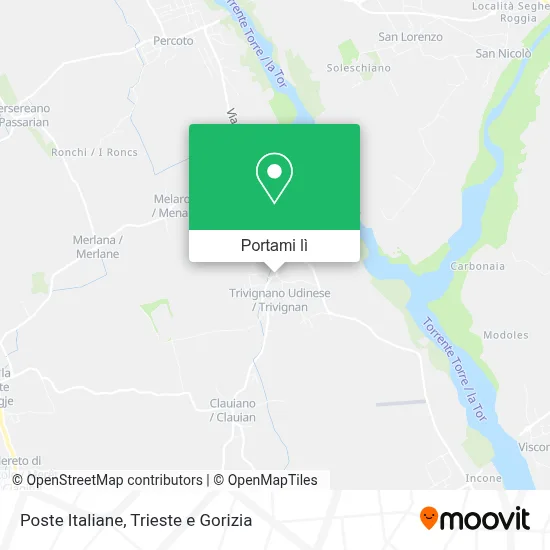 Mappa Poste Italiane
